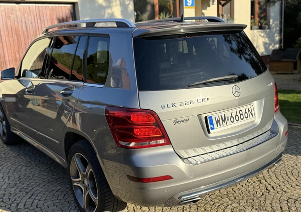 Mercedes-Benz GLK cena 74000 przebieg: 128000, rok produkcji 2012 z Warszawa małe 232
